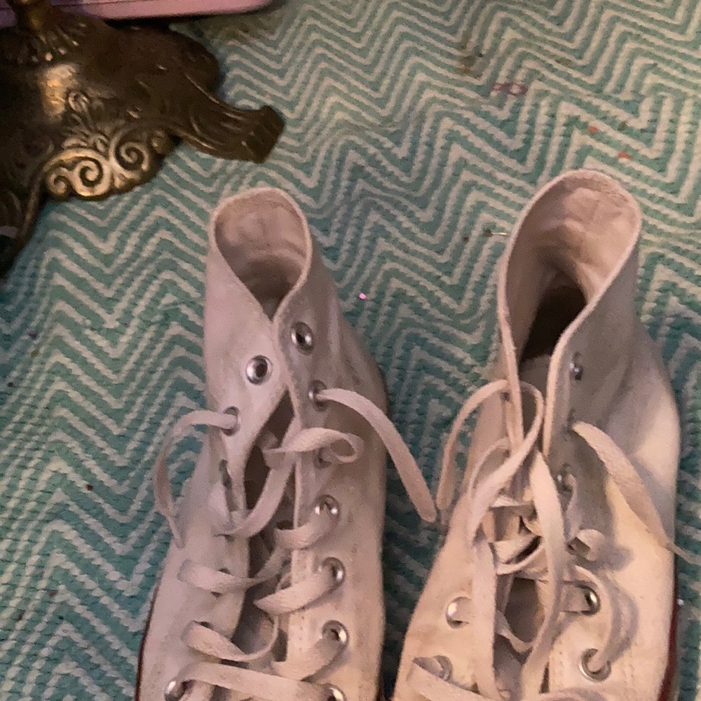 Cute white sneakers